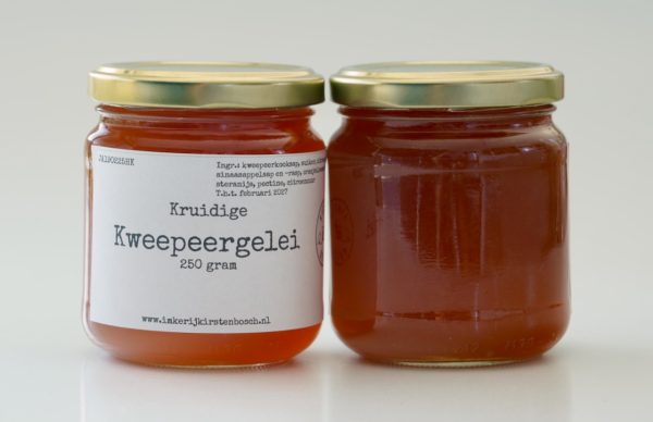 Kruidige kweepeergelei