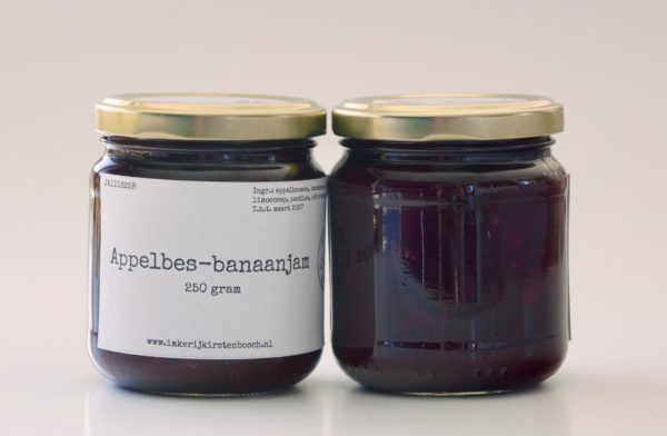Appelbessen-bananenjam