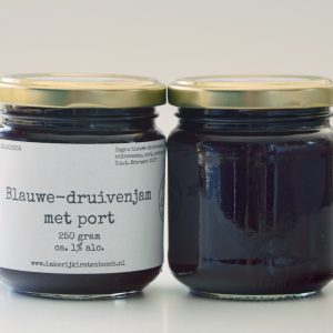 Blauwe-druivenjam met port